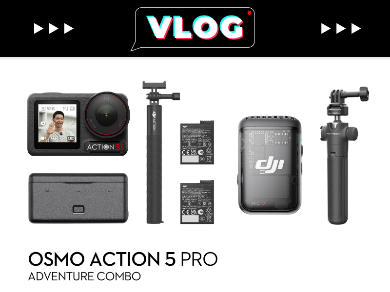 Osmo Action 5 Pro Vlog Bundle